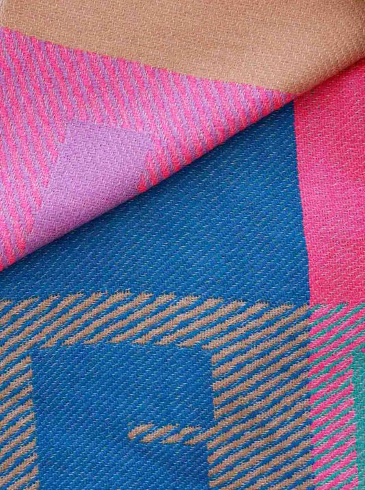 💕 Zwillingsherz Dreieckstuch Viereck "Pietra" Multi