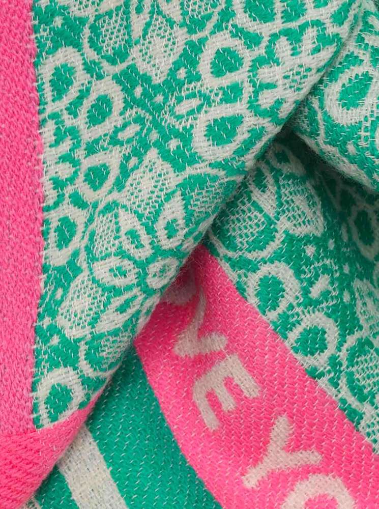 💕 Zwillingsherz Dreieckstuch Viereck "Solea" Wolle Grün