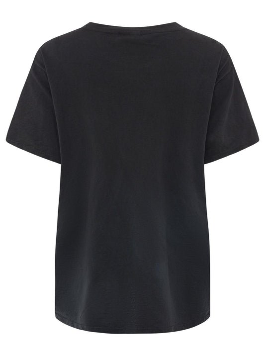 💕 Zwillingsherz Shirt "Madame Dackel" Baumwolle Jersey Schwarz