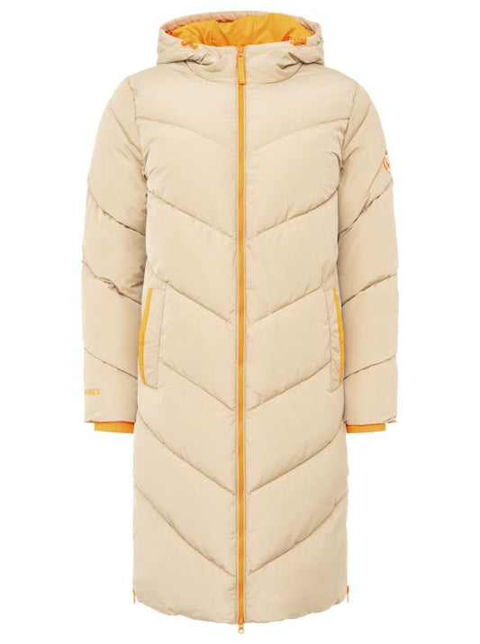 💕 Zwillingsherz Steppmantel "Happy Vibes" Beige