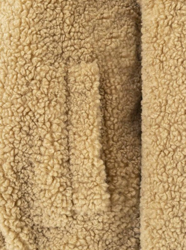 đź’• Zwillingsherz Bomberjacke Teddy "Teddy & Kapuze" Jacke Camel