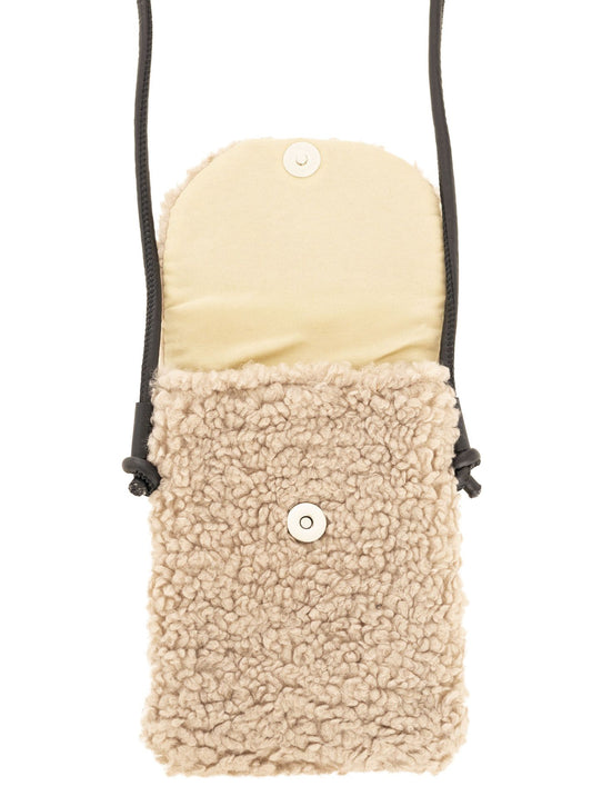 💕 Zwillingsherz Handytasche "Teddy" Beige