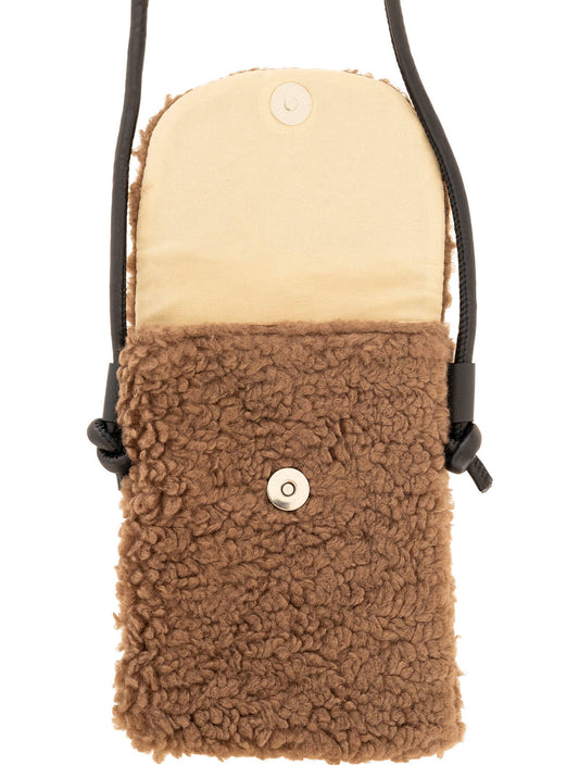 💕 Zwillingsherz Handytasche "Teddy" Braun