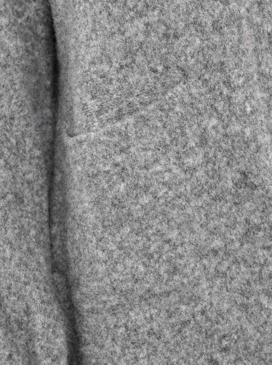 💕 Zwillingsherz Strickjacke "Kuschel" Grau