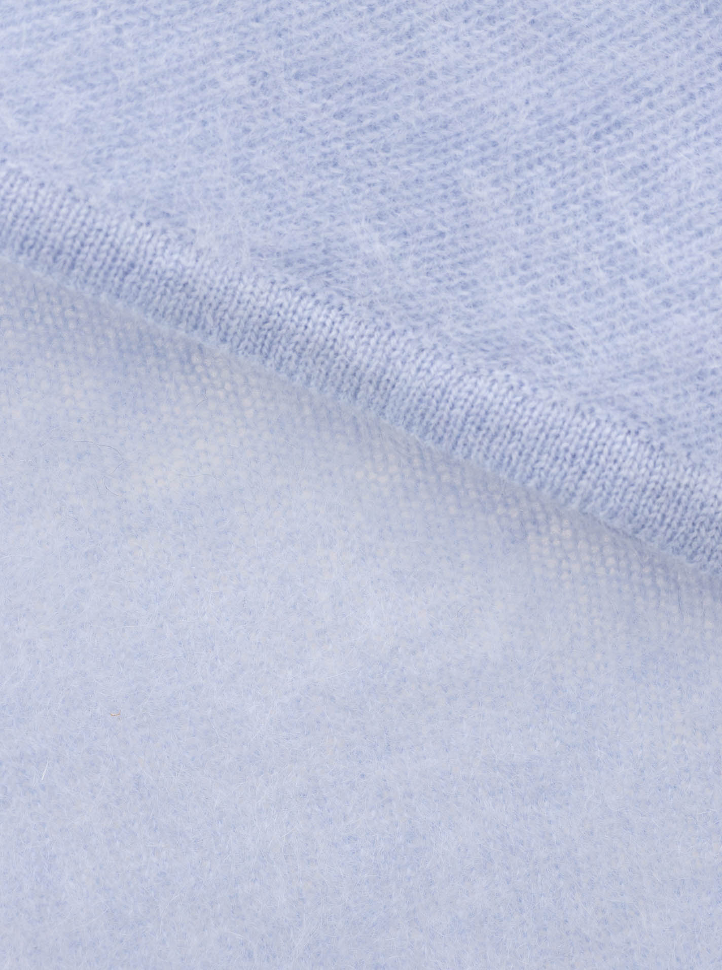 💕 Zwillingsherz Halstuch "100 % gebürstetes Kaschmir" Mittelblau