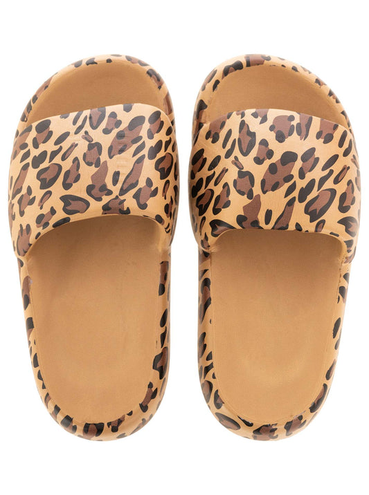 💕 Zwillingsherz Pantoffeln "Leo Look" Beige