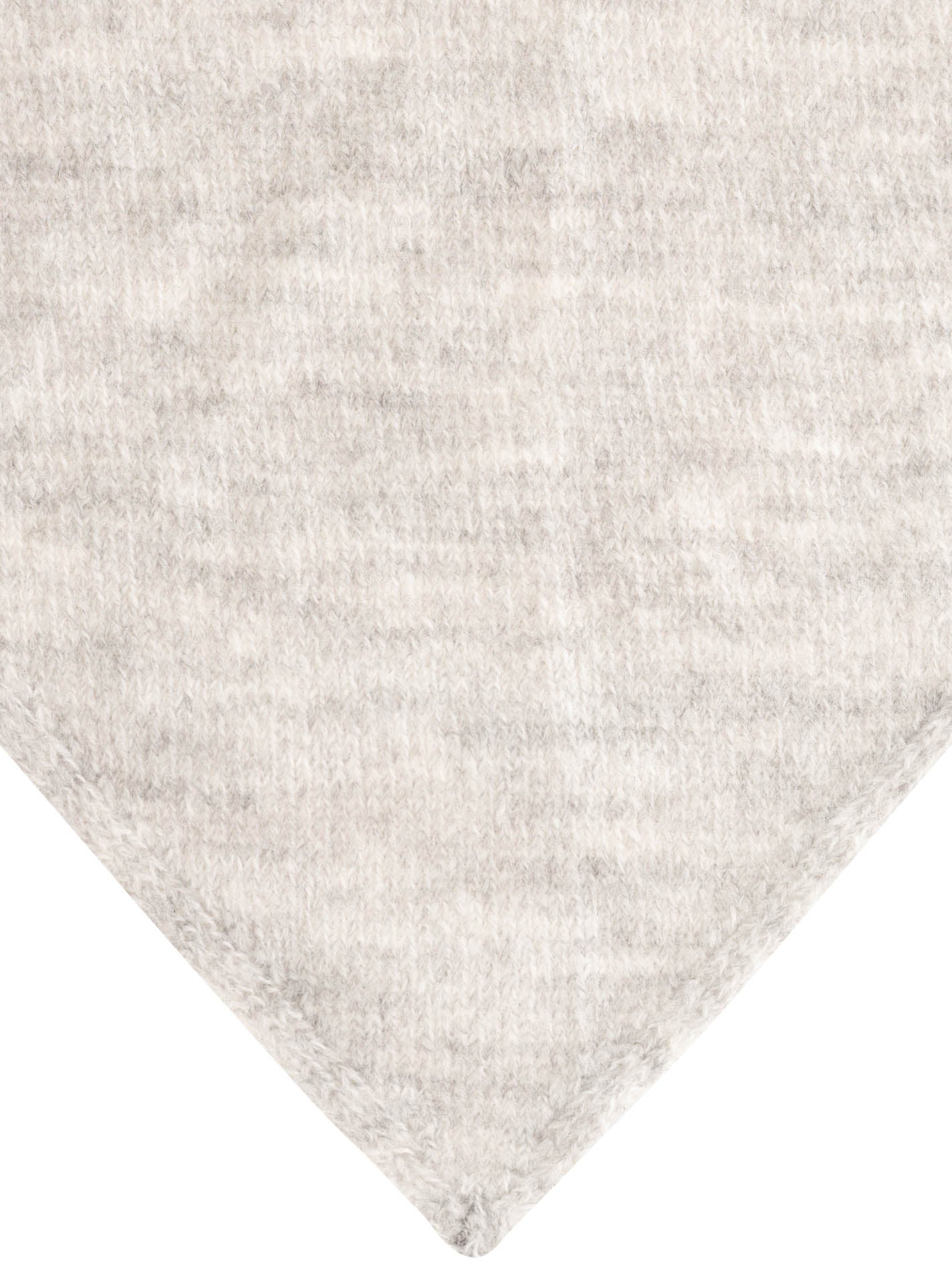 đ Zwillingsherz Halstuch "Uni" Hellgrau