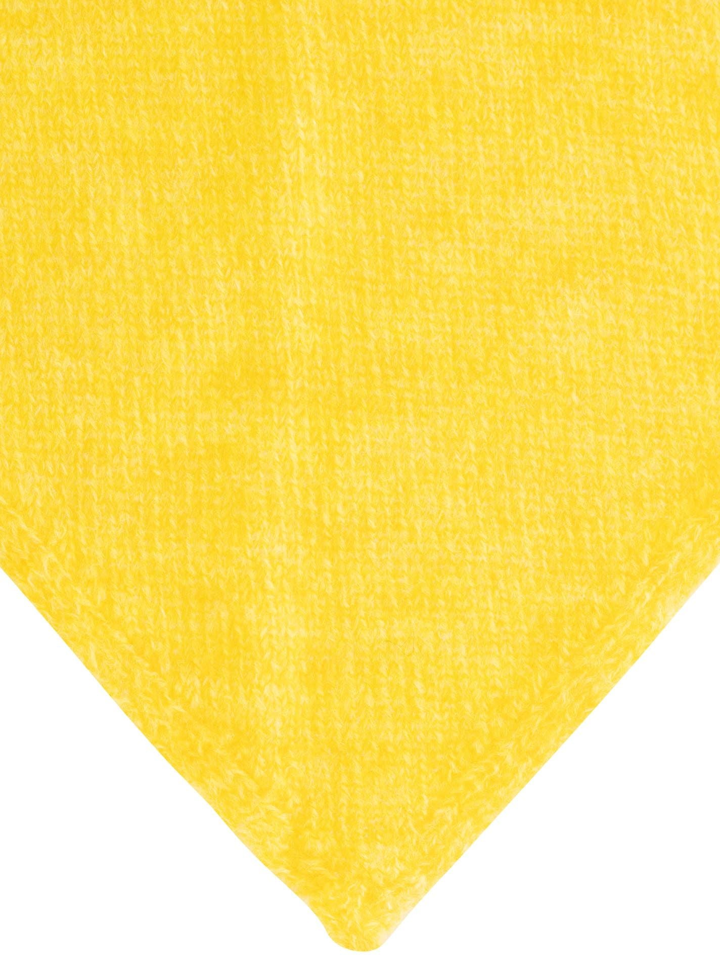 đ Zwillingsherz Halstuch "Uni" Gelb