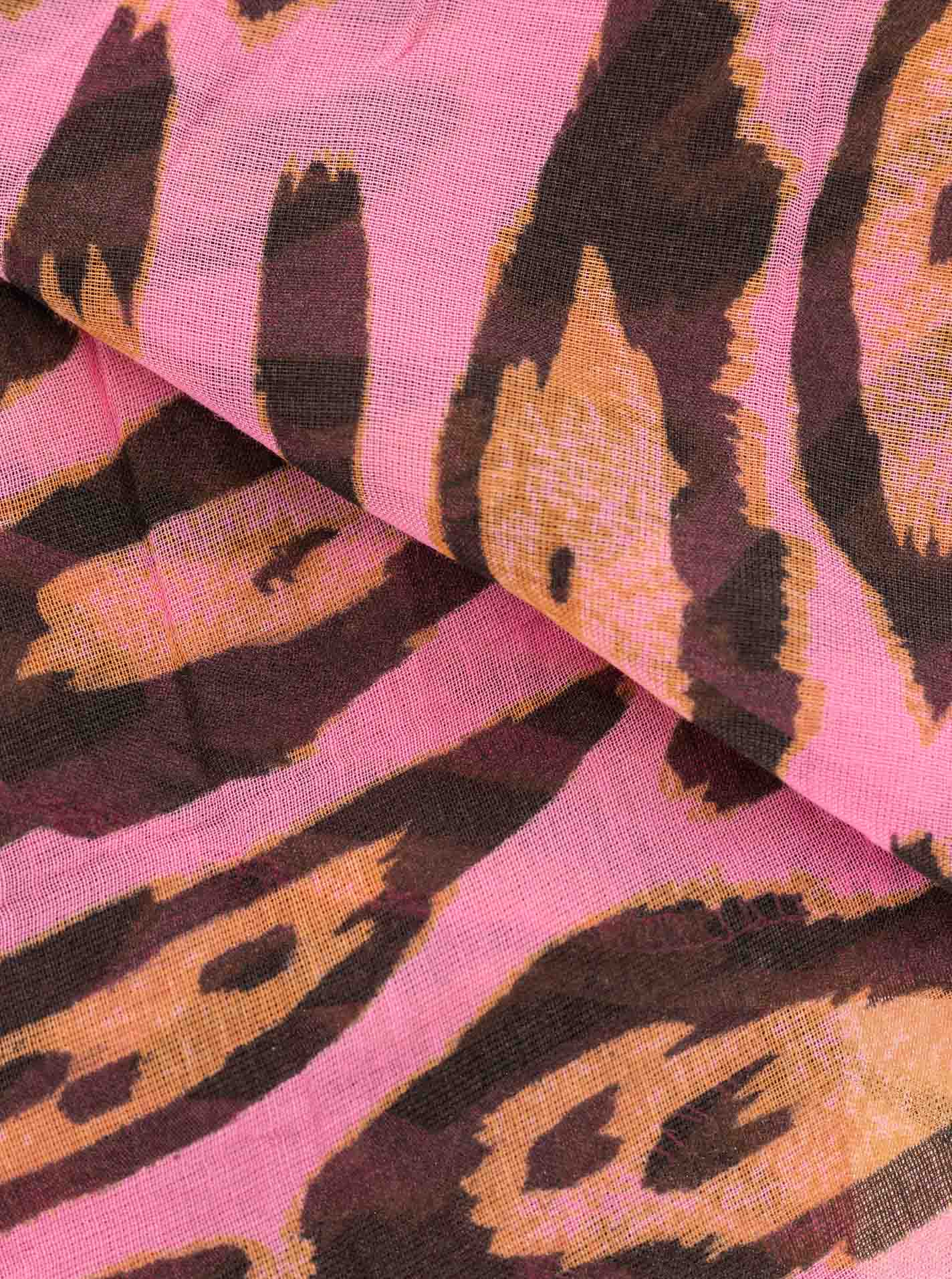 Schal Tuch "Leo Style" Pink