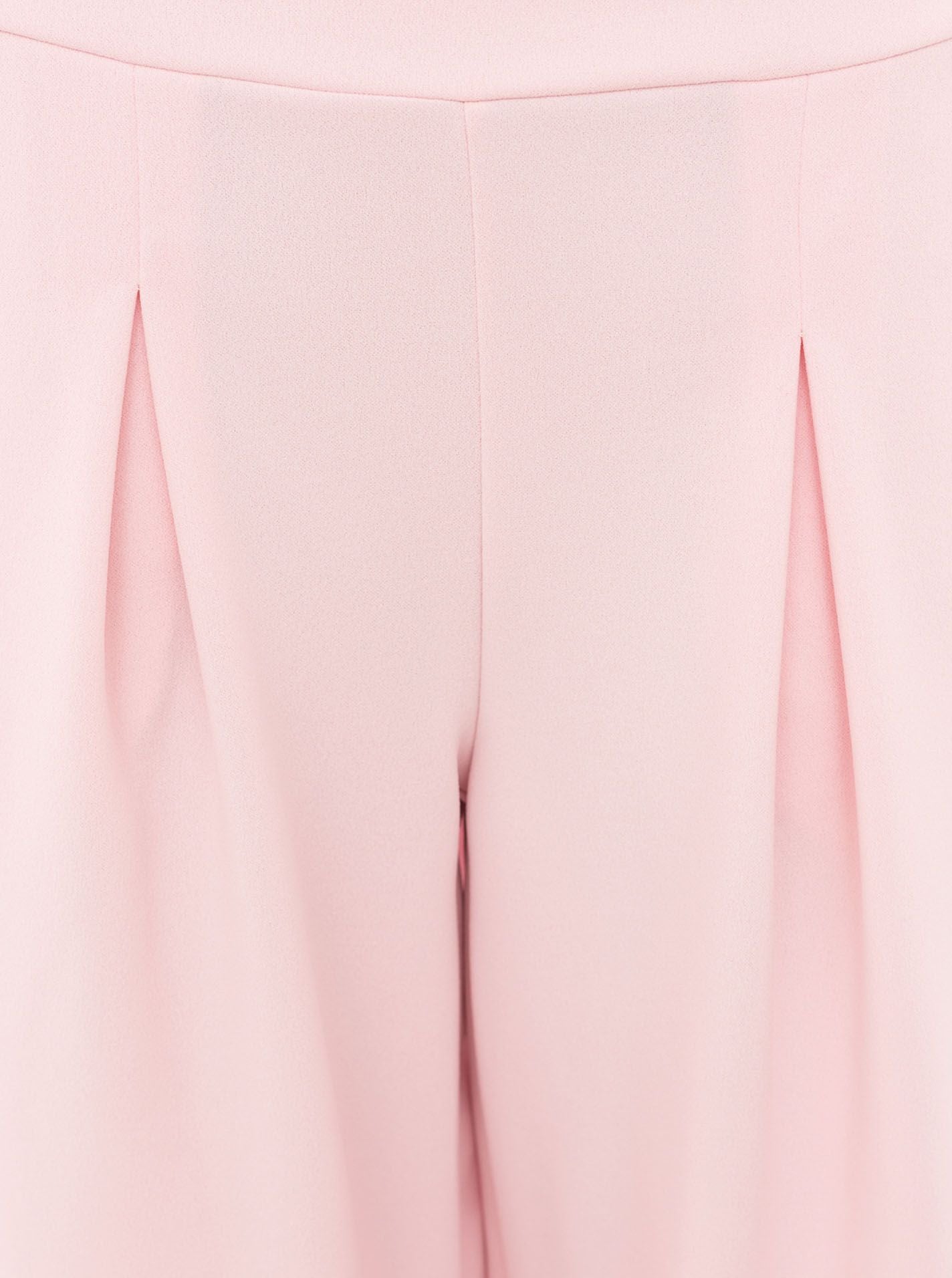 💕 Zwillingsherz Oversize Stoffhose "Bundfalte" Rosa