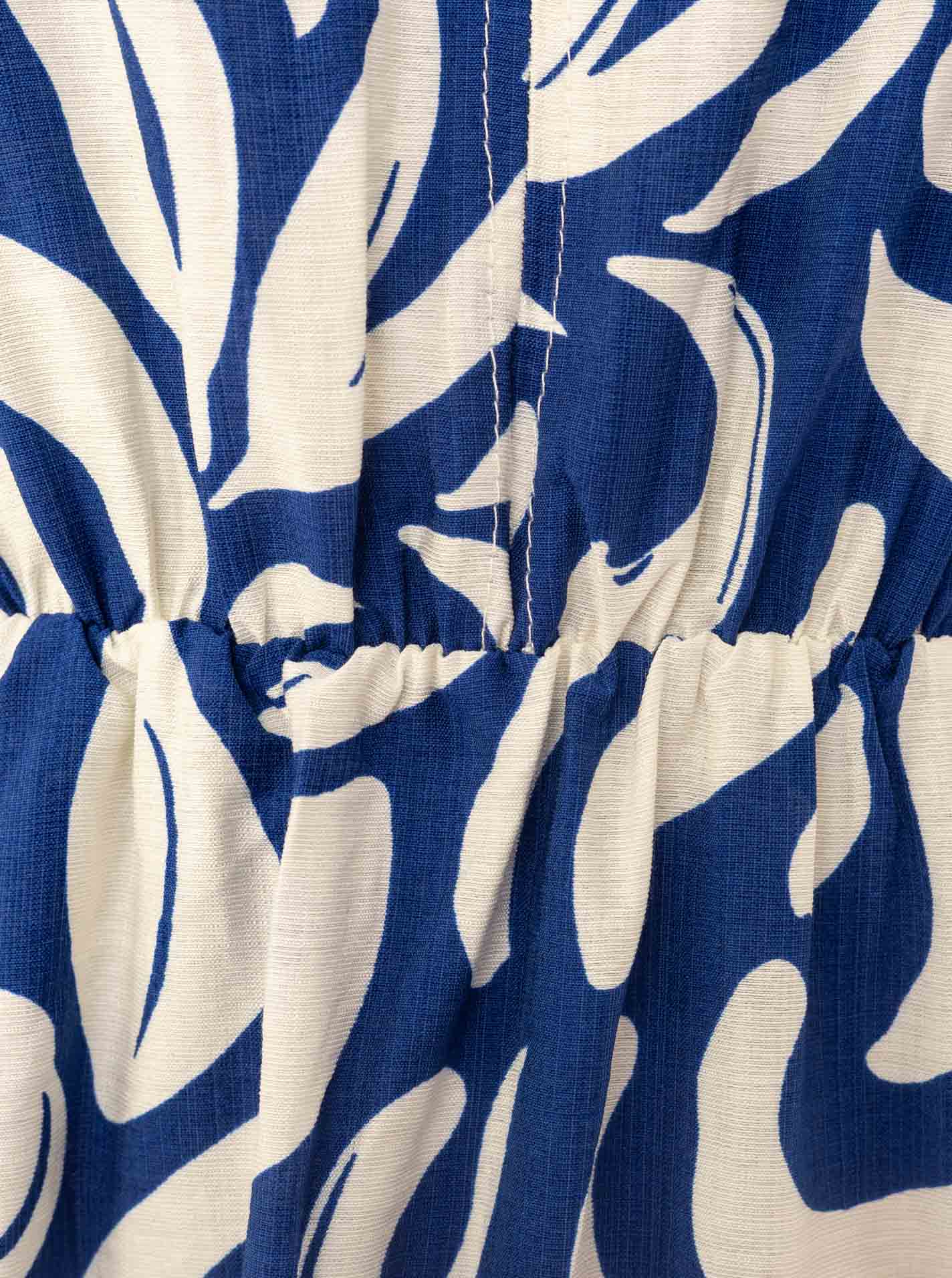 đź’• Zwillingsherz Maxikleid "Allover Ornamente" Blau