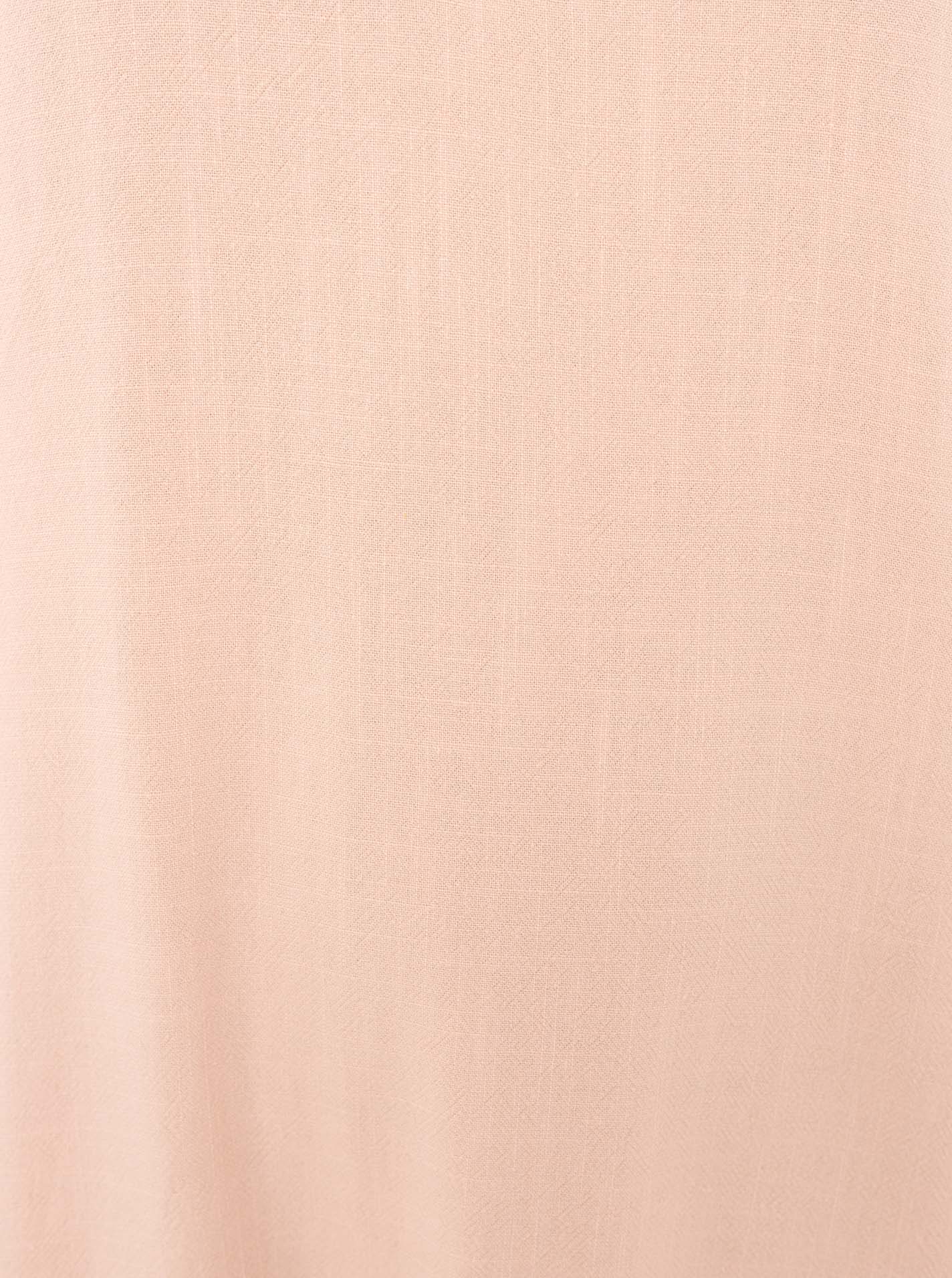 💕 Zwillingsherz Trägerkleid Leinenmix "Uni" Rosa