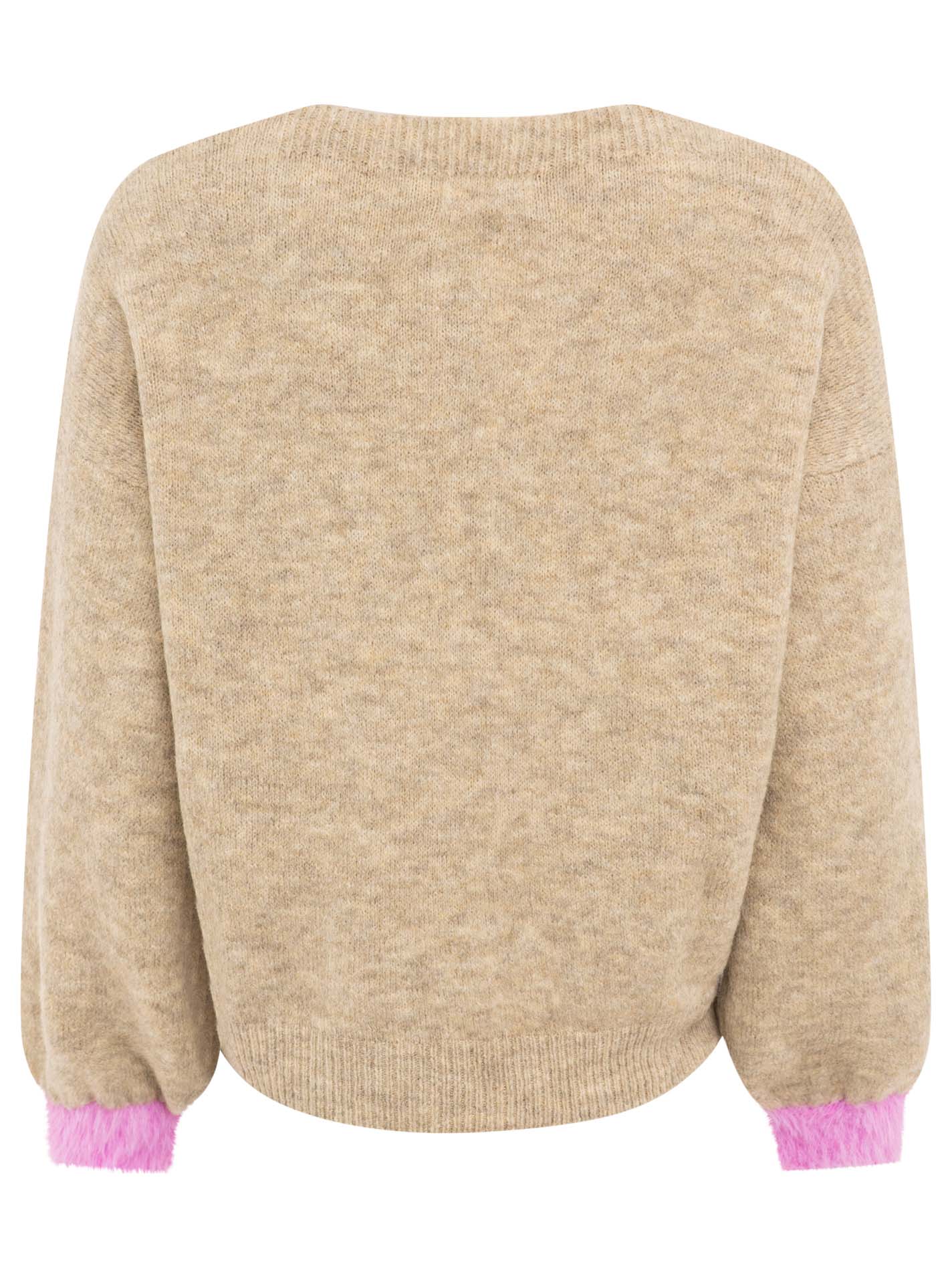 đź’• Zwillingsherz Pullover Pulli "Hope" Beige
