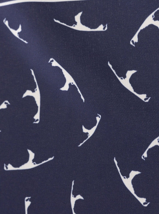 💕 Zwillingsherz Nickituch "Sylt" Navy