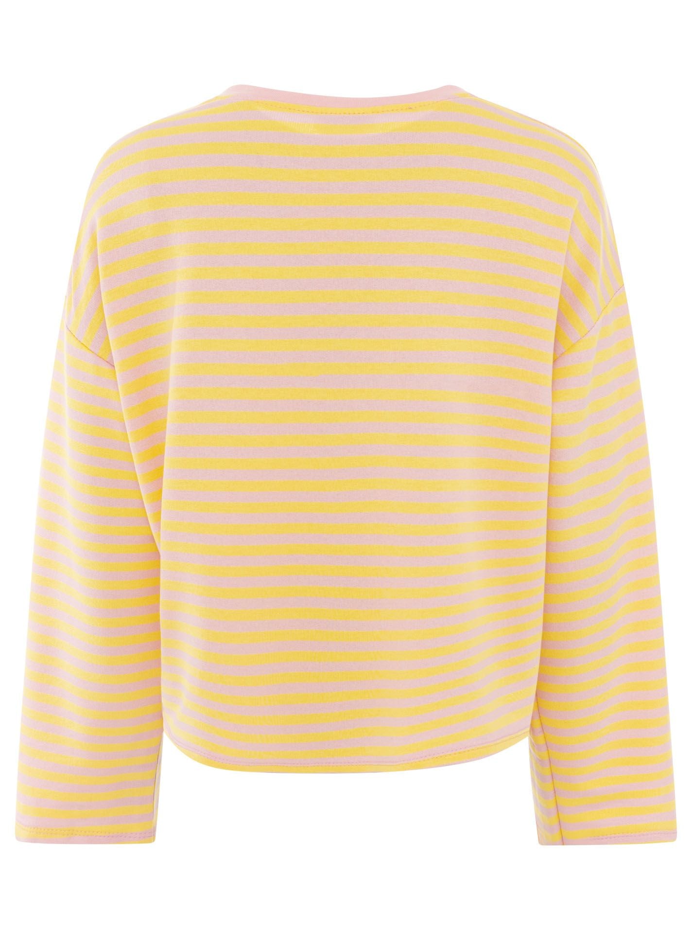 đź’• Zwillingsherz Sweatshirt "Perfectly Imperfect" Gelb