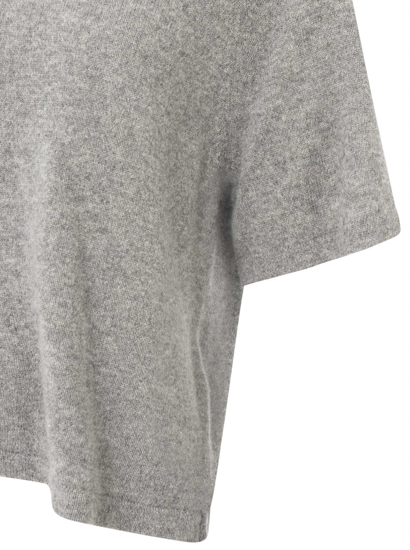 đź’• Zwillingsherz Pullover Pulli "Boxy" Mittelgrau