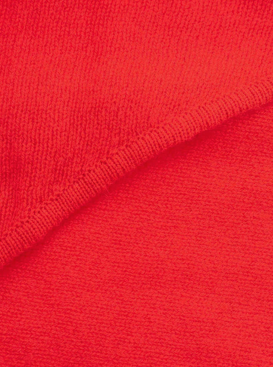 💕 Zwillingsherz Dreieckstuch "100 % Cashmere" Kaschmir Rot