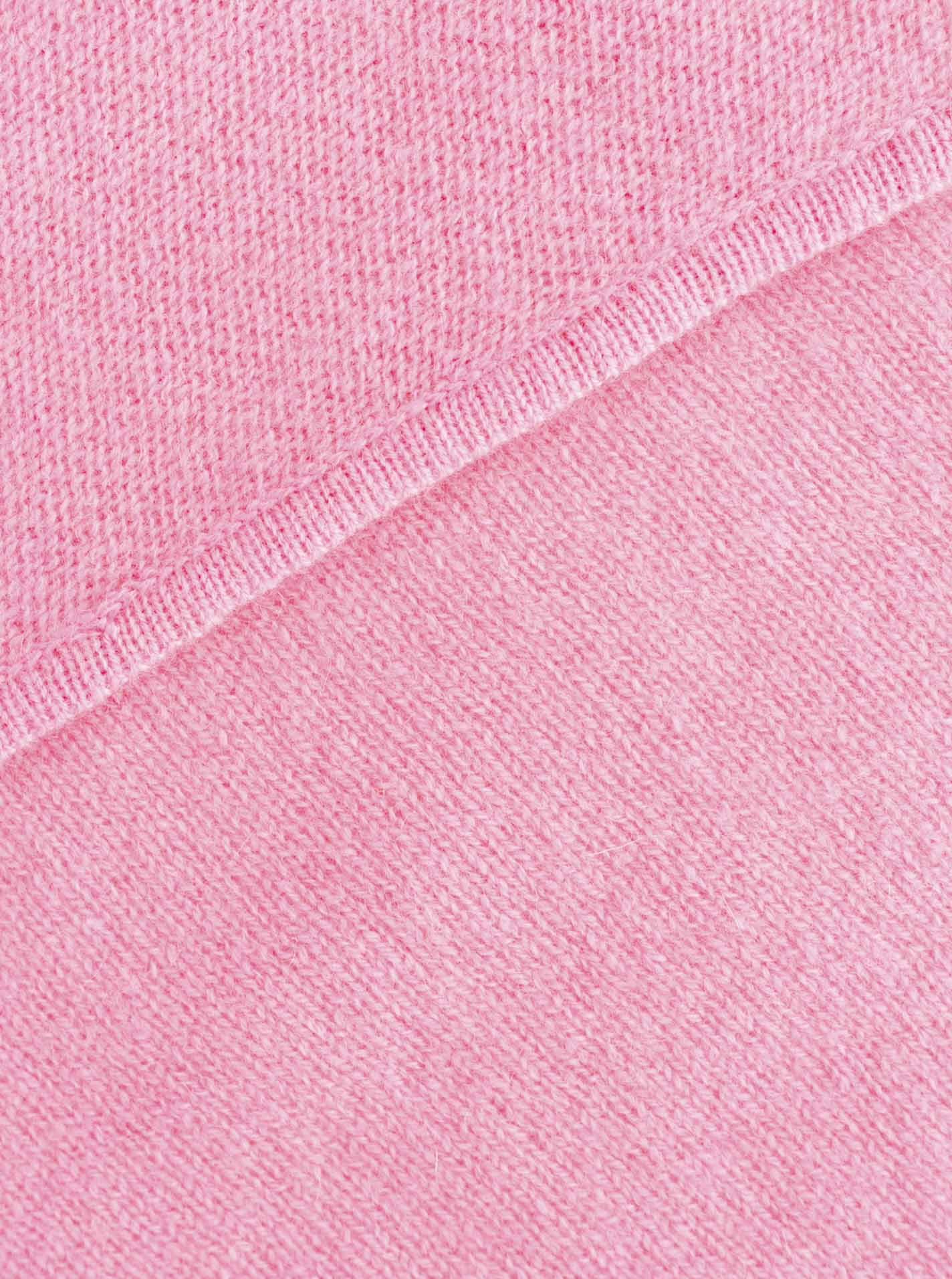 đź’• Zwillingsherz Dreieckstuch "100 % Cashmere" Kaschmir Altrosa NEU