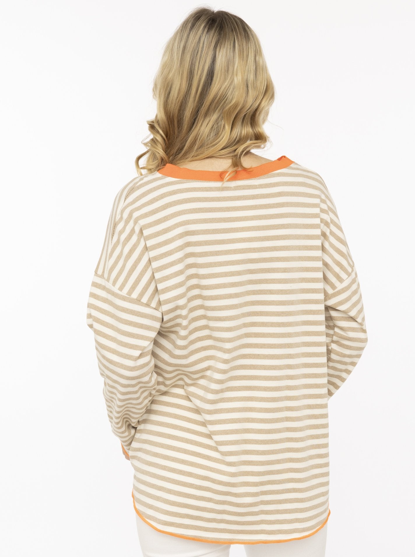 đź’• Zwillingsherz Sweat Pulli "Neon Vibes" Beige