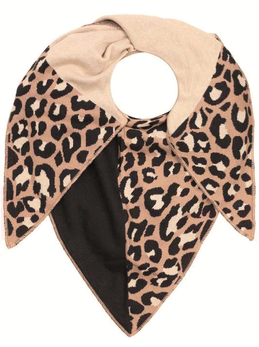 💕 Zwillingsherz Dreieckstuch "Smilla" Baumwolle Beige