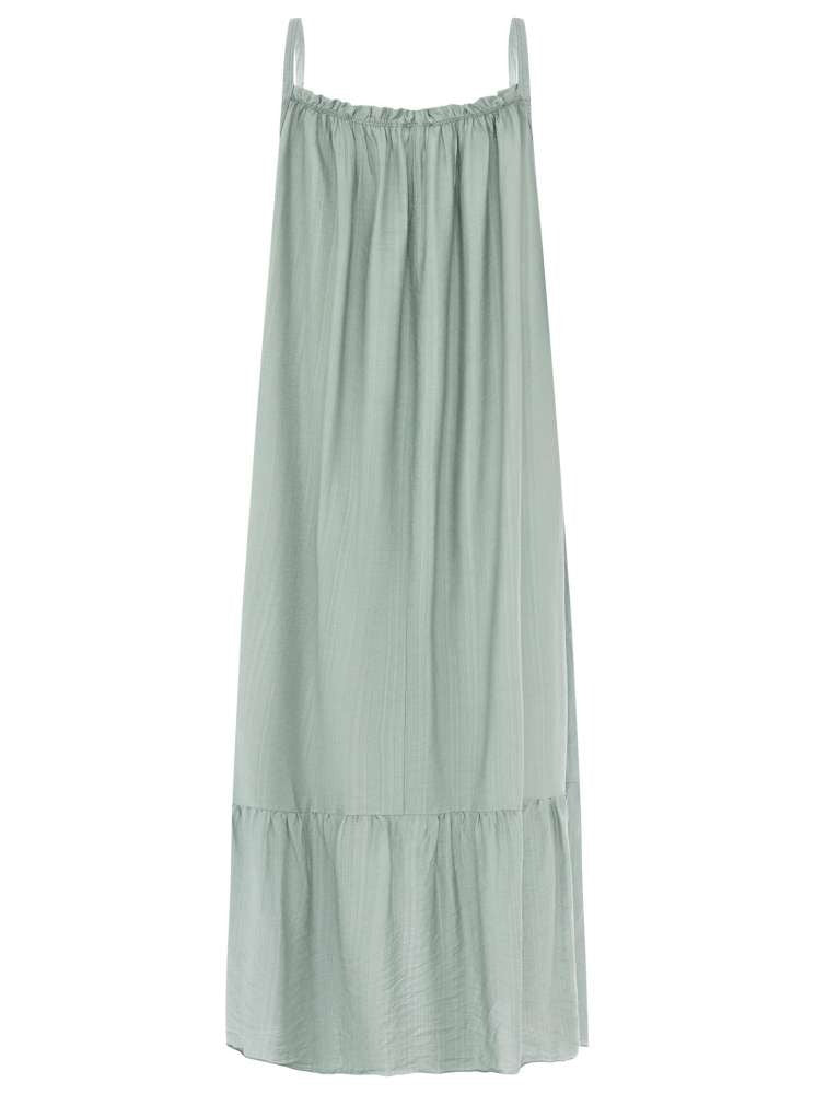 đź’• Zwillingsherz Spaghetti Kleid BW "Uni & Summer" Salbei