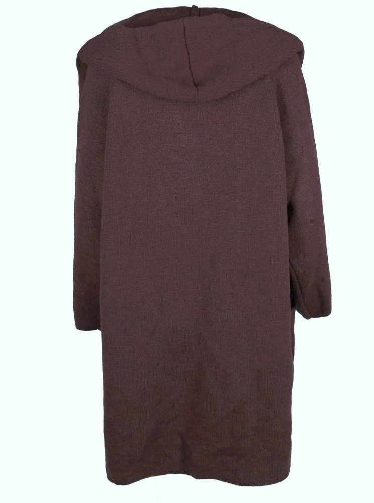 đź’• Zwillingsherz Strickjacke "Annabell" Braun Strickmantel offen