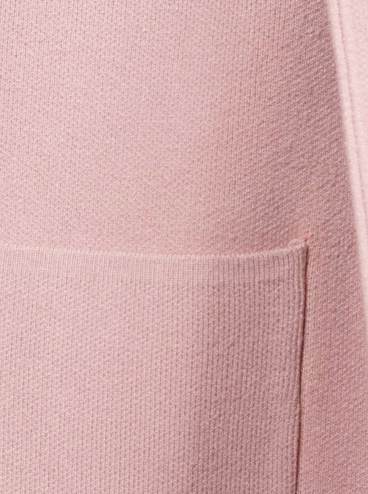 đź’• Zwillingsherz Strickjacke "Janina Basic" Strickmantel offen Altrosa