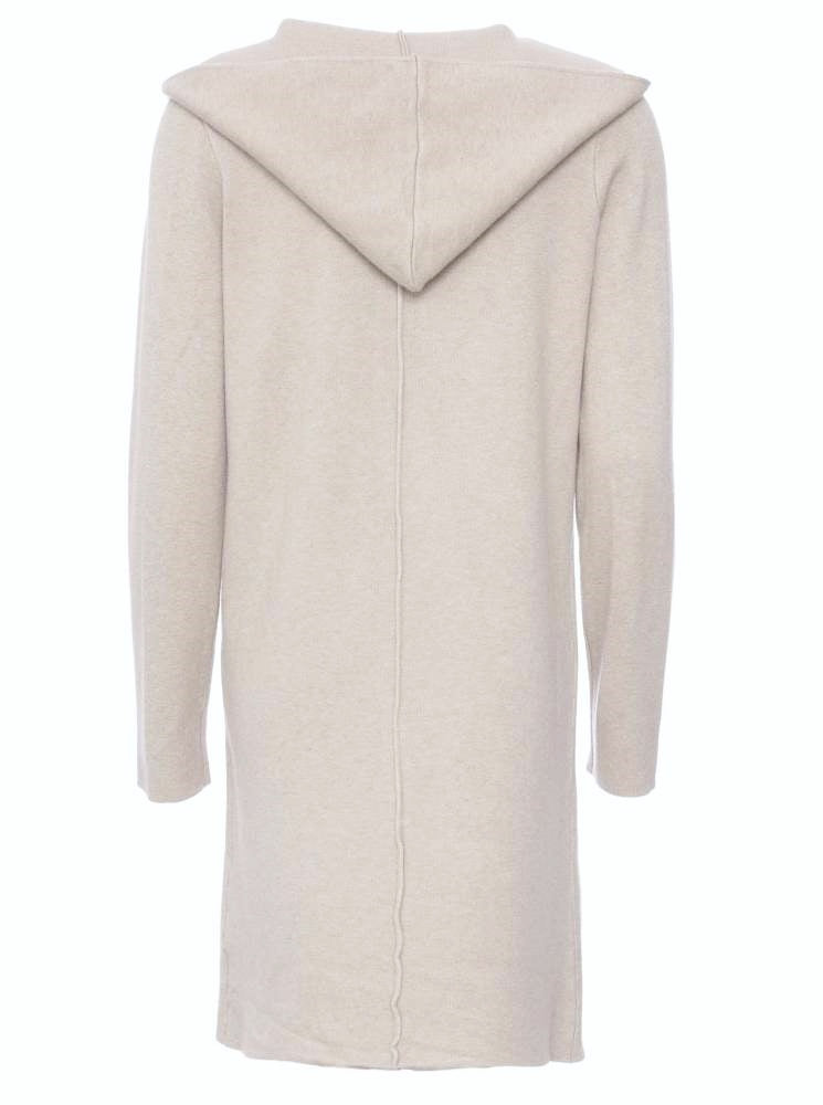 đź’• Zwillingsherz Strickjacke "Janina Basic" Strickmantel offen Beige