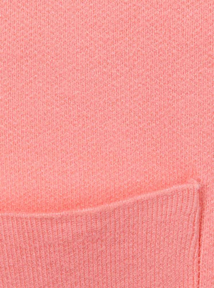 đź’• Zwillingsherz Strickjacke "Janina Basic" Apricot Strickmantel offen