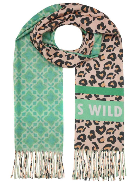 💕 Zwillingsherz Schal "Vaiana" Grün