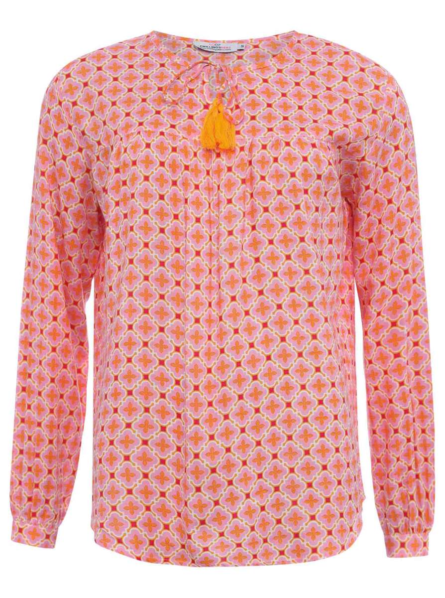đź’• Zwillingsherz Bluse "Virginia" Orange
