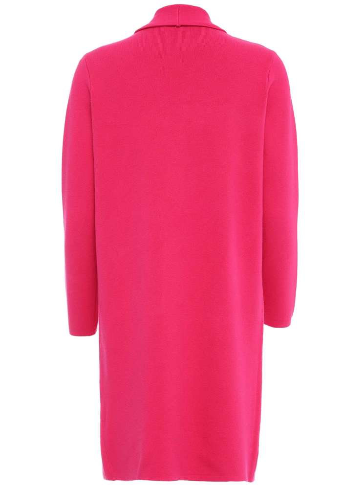 đź’• Zwillingsherz Strickjacke "Jessy 2.0" Kragen Fuchsia