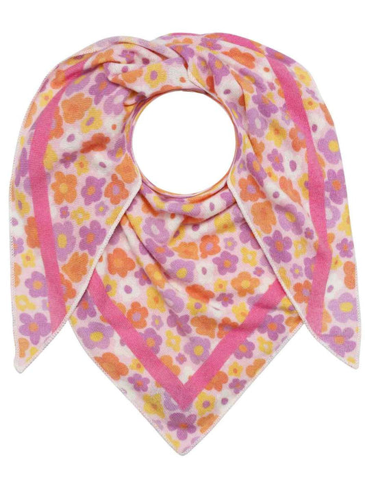 💕 Zwillingsherz Dreieckstuch "Vivian" Kaschmir Lila