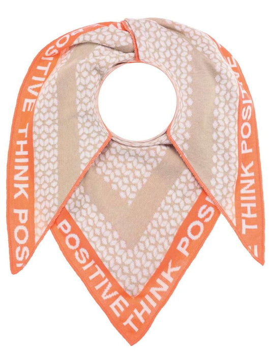 💕 Zwillingsherz Dreieckstuch "Eika" Baumwolle Beige