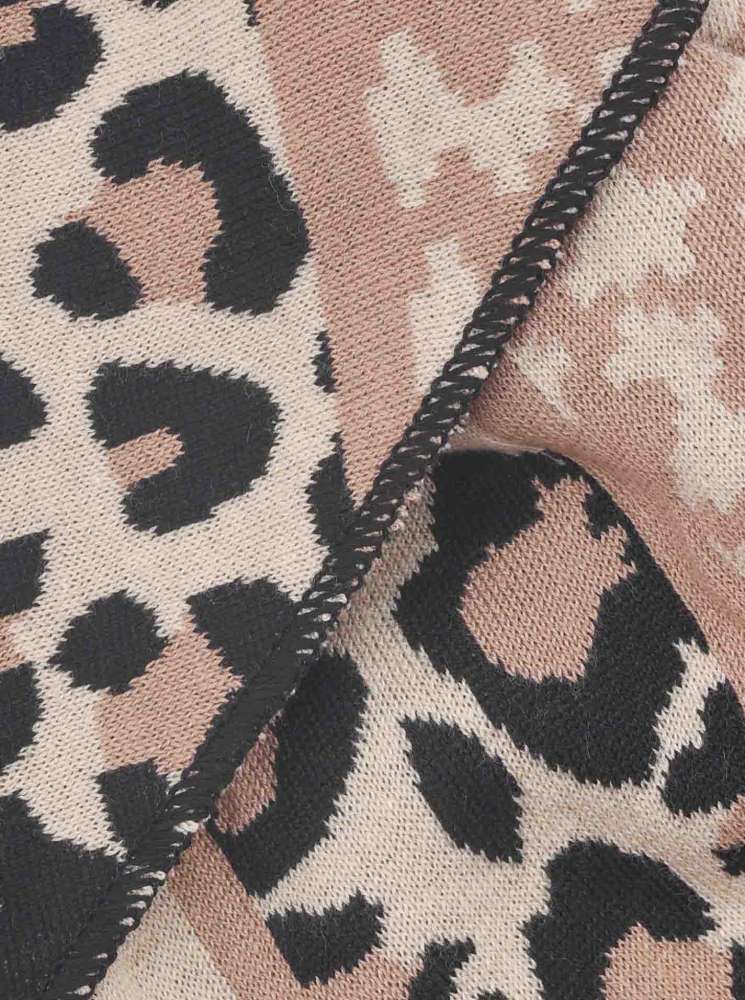 💕 Zwillingsherz Dreieckstuch "Lenja" Baumwolle Beige