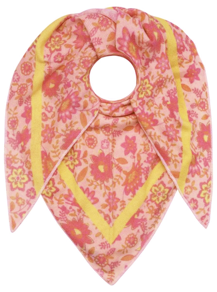 đź’• Zwillingsherz Dreieckstuch "Nani" Kaschmir Orange