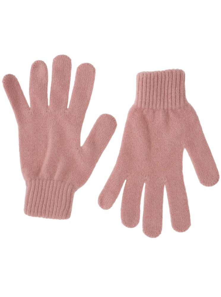 đź’• Zwillingsherz Handschuhe 100 % Kaschmir Cashmere Altrosa