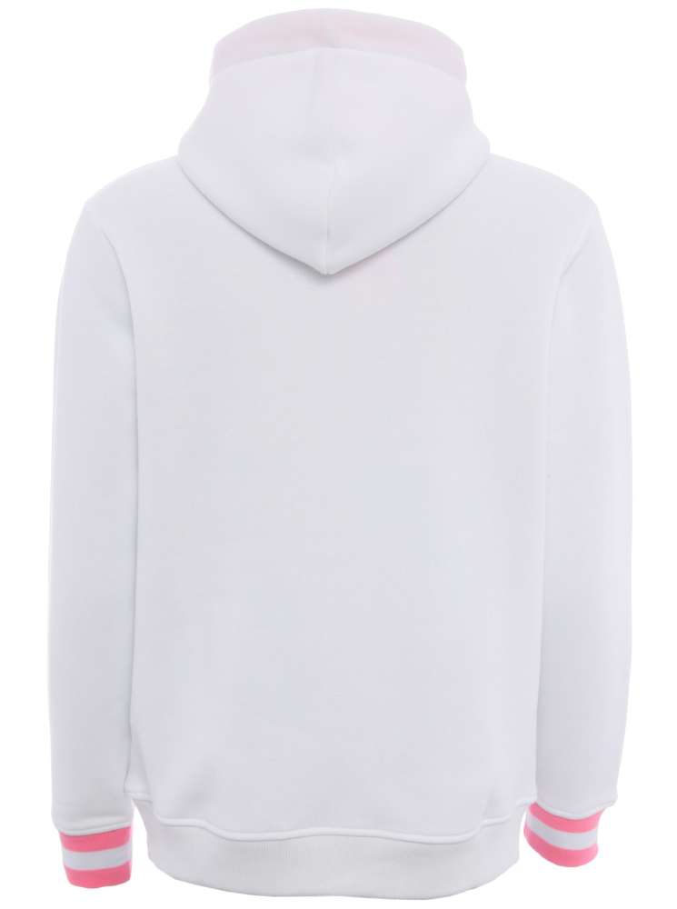 đź’• Zwillingsherz Sweatshirt Hoodie "Rahel" Sweater Baumwolle WeiĂź