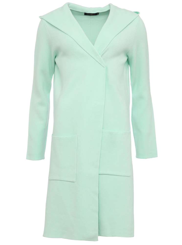 đź’• Zwillingsherz Strickjacke "Janina Basic" Strickmantel offen Mint