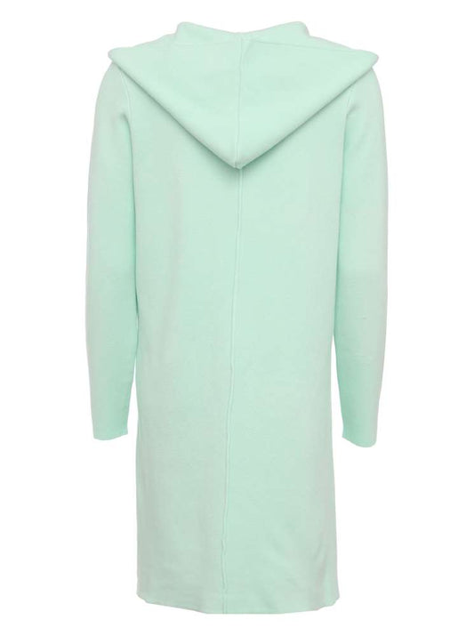 💕 Zwillingsherz Strickjacke "Janina Basic" Strickmantel offen Mint