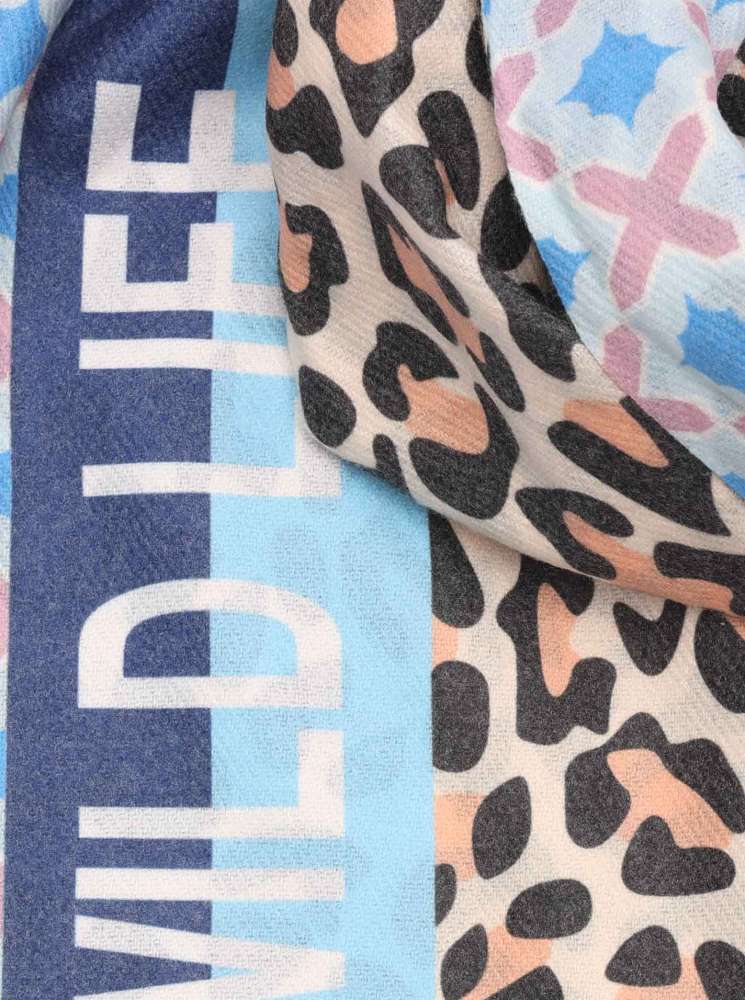 💕 Zwillingsherz Schal "Katinka" Blau