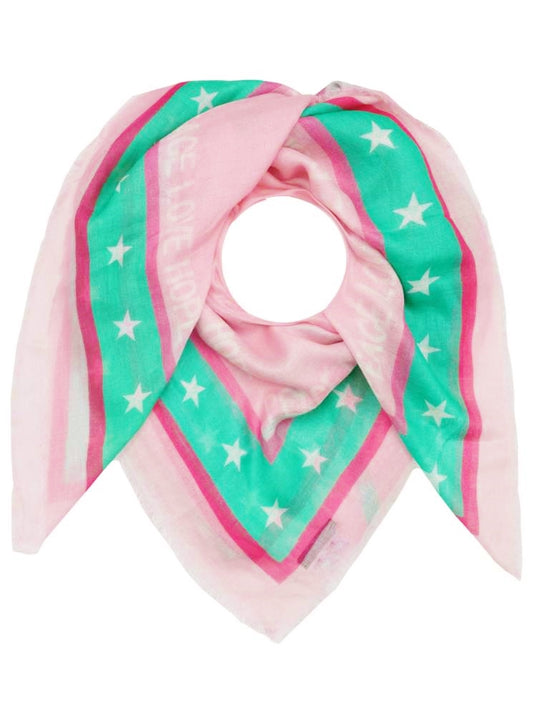 💕 Zwillingsherz Dreieckstuch Viereck "Vivi" Rosa