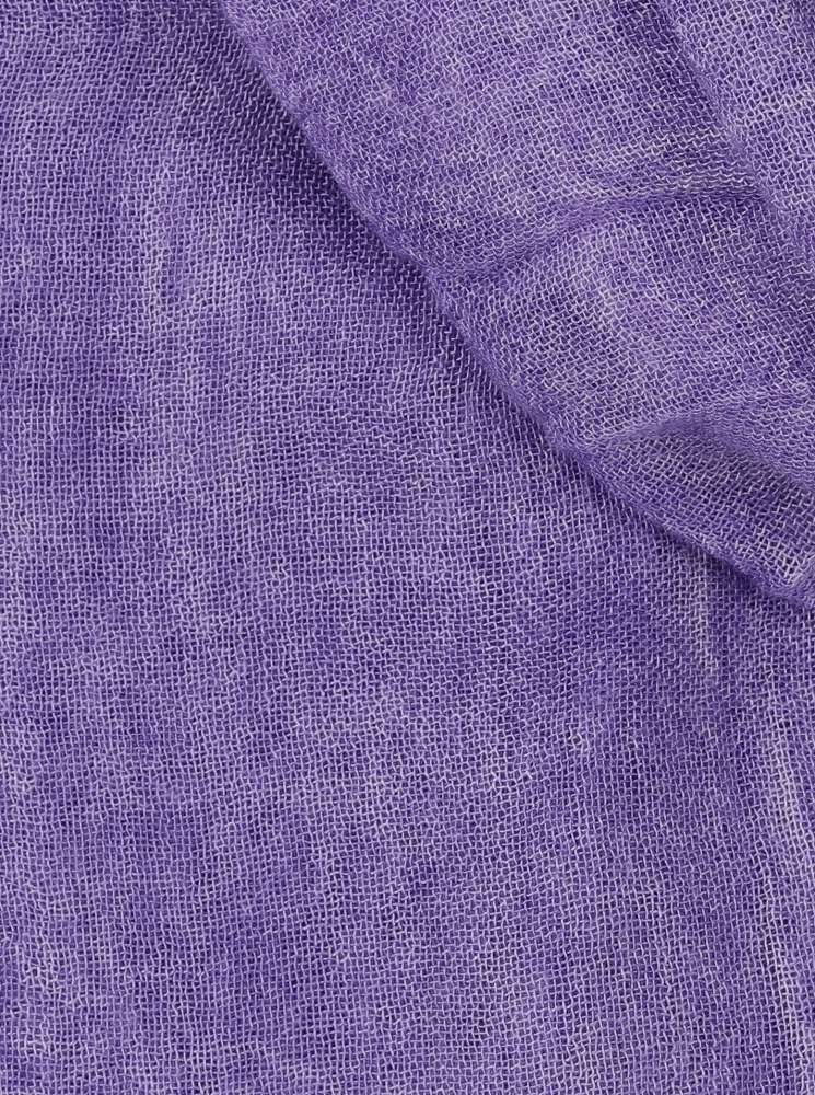 💕 Zwillingsherz Schal Tuch "Laura" Lila Bambus nachhaltig