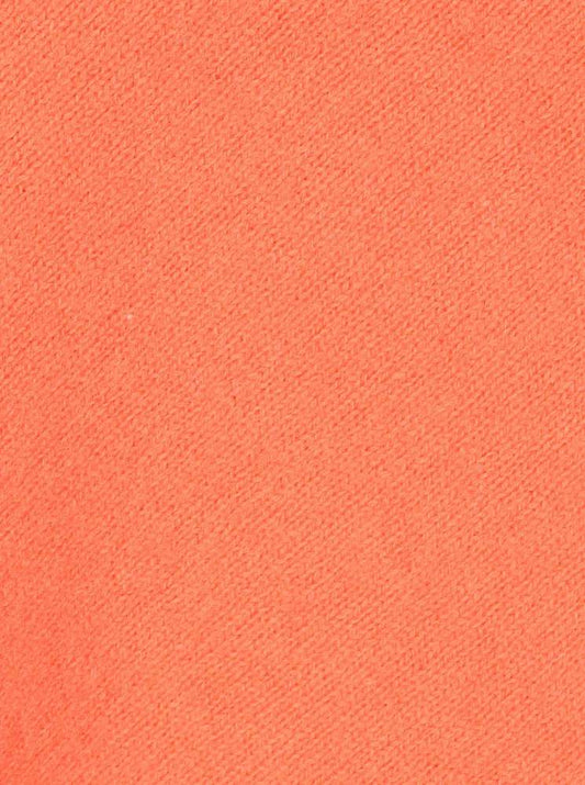 💕 Zwillingsherz Poncho Cape 100 % Kaschmir Cashmere Orange