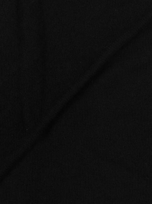 💕 Zwillingsherz Dreieckstuch "100 % Cashmere" Kaschmir Schwarz