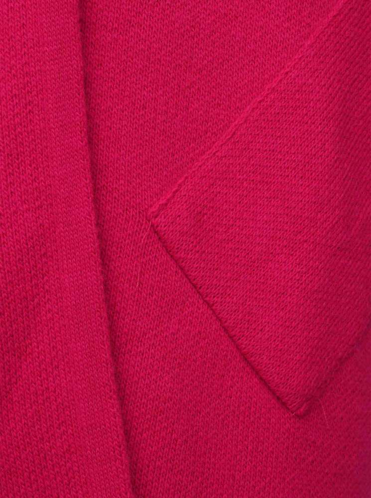 💕 Zwillingsherz Strickjacke "Annabell" Pink Strickmantel offen