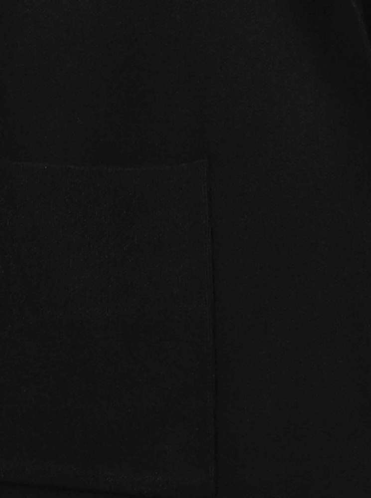 đź’• Zwillingsherz Strickjacke "Janina Basic" Strickmantel offen Schwarz