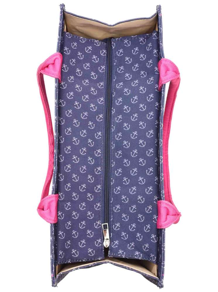 💕 Zwillingsherz Tasche Book Tote "Kirby" Laptoptasche Blau
