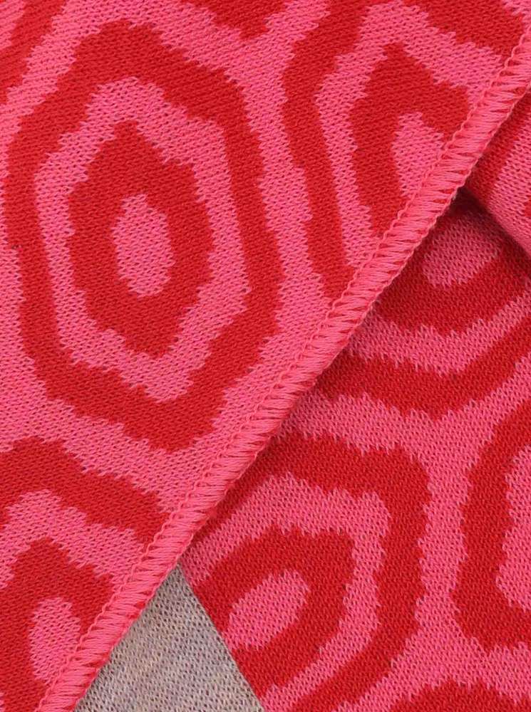 💕 Zwillingsherz Dreieckstuch "Kaila" Baumwolle Pink
