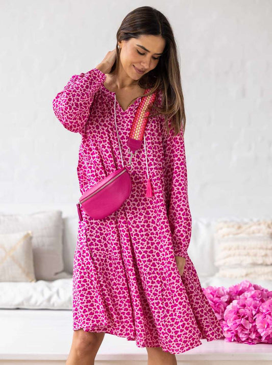 💕 Zwillingsherz Kleid "Audrey" Pink
